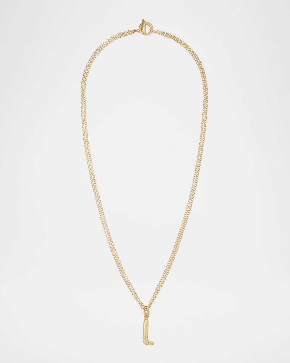 The Puffy Initial Necklace